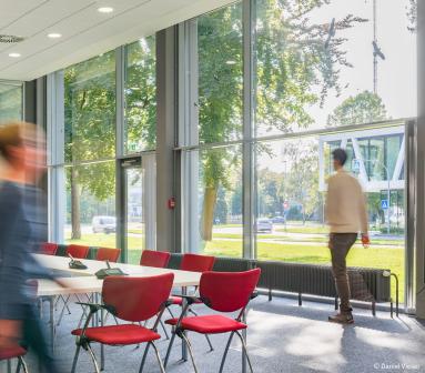 Foto, Arbeitsplatz bei FIZ Karlsruhe, © Daniel Vieser